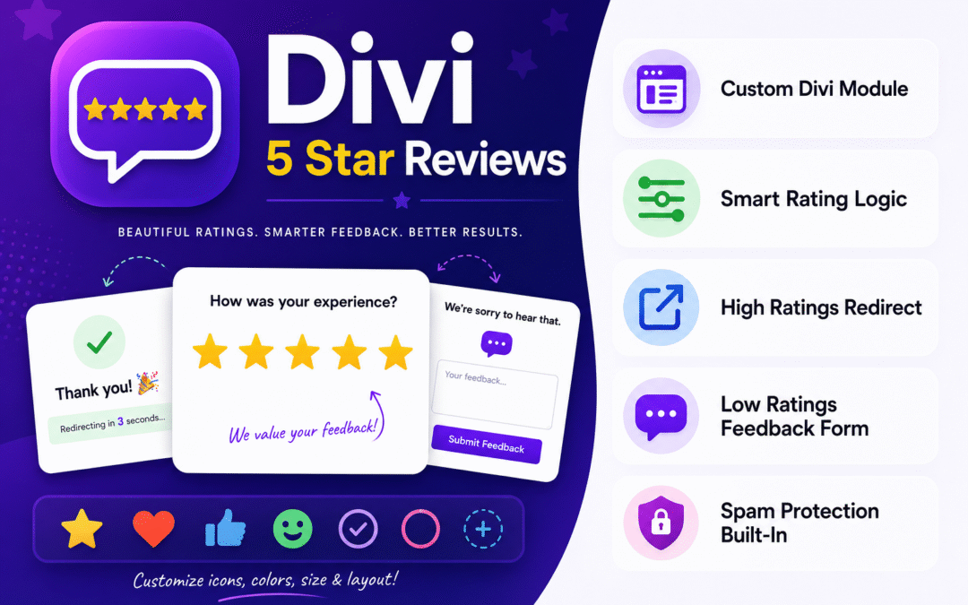 Divi 5 Star Reviews